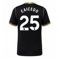 Stroje piłkarskie Chelsea Moises Caicedo #25 Koszulka Wyjazdowej 2026-27 Krótki Rękaw
